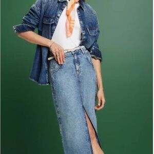 Esprit Blue Denim Skirt #119